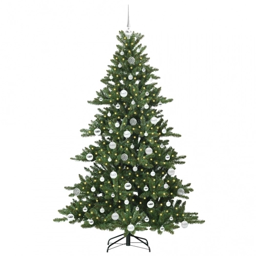 Mākslīgā Saliekamā Ziemassvētku Egle With Leds 180Cm Pvc Vidaxl