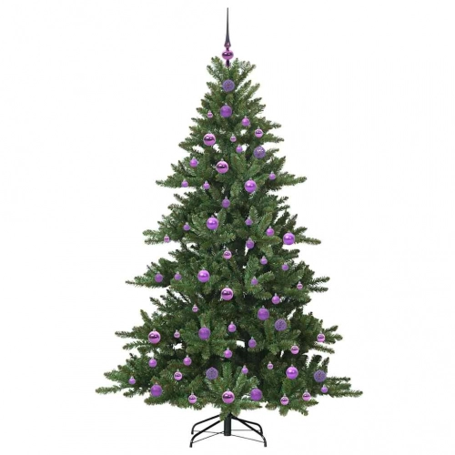 Mākslīgā Saliekamā Ziemassvētku Egle With Leds 180Cm Pvc Vidaxl