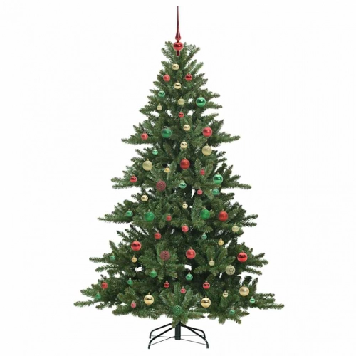 Mākslīgā Saliekamā Ziemassvētku Egle With Leds 180Cm Pvc Vidaxl