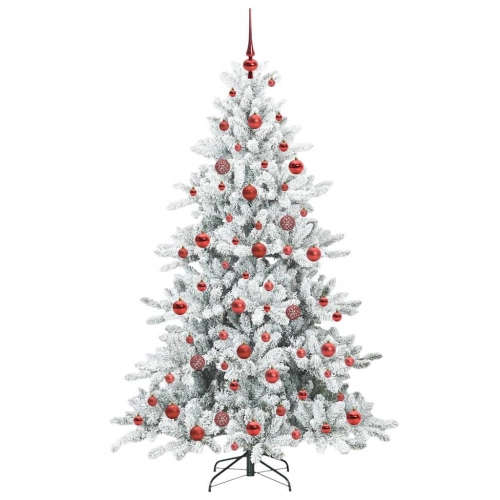Mākslīgā Saliekamā Ziemassvētku Egle With Leds 180Cm Pvc Vidaxl