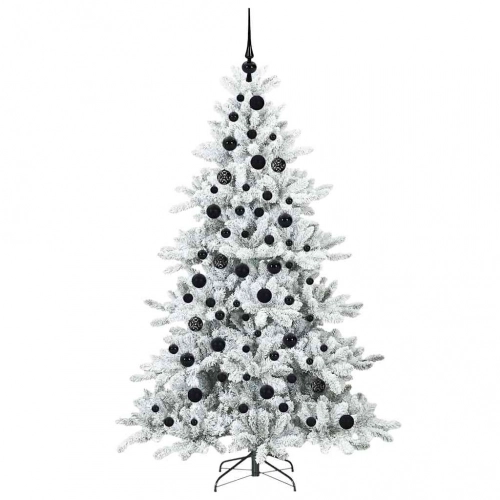 Mākslīgā Saliekamā Ziemassvētku Egle With Leds 180Cm Pvc Vidaxl