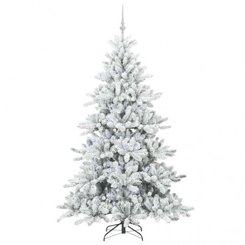 Mākslīgā Saliekamā Ziemassvētku Egle With Leds 180Cm Pvc Vidaxl