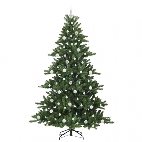 Mākslīgā Saliekamā Ziemassvētku Egle With Leds 210Cm Pvc Vidaxl