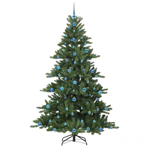 Mākslīgā Saliekamā Ziemassvētku Egle With Leds 210Cm Pvc Vidaxl