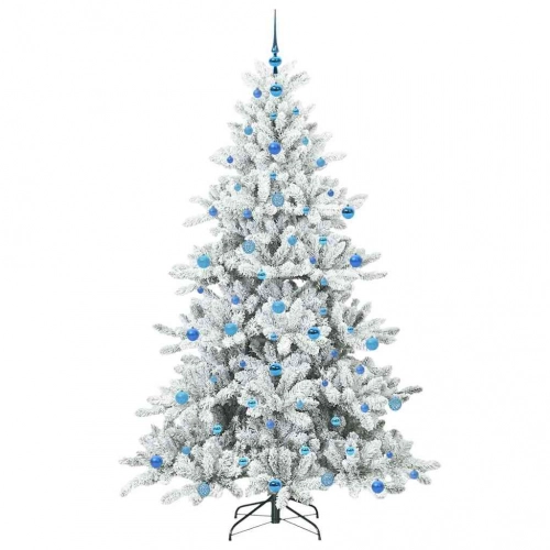 Mākslīgā Saliekamā Ziemassvētku Egle With Leds 210Cm Pvc Vidaxl