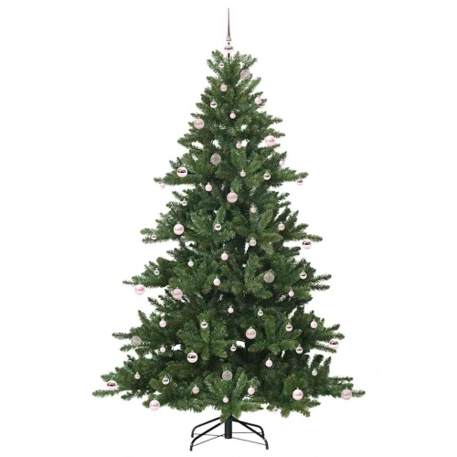 Mākslīgā Saliekamā Ziemassvētku Egle With Leds 240Cm Pvc Vidaxl