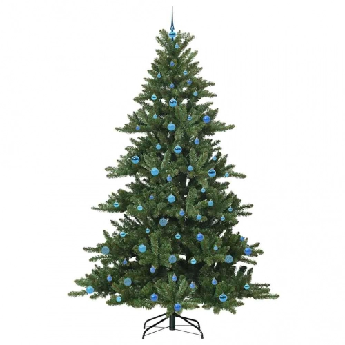 Mākslīgā Saliekamā Ziemassvētku Egle With Leds 240Cm Pvc Vidaxl