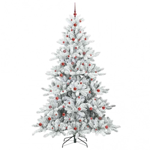 Mākslīgā Saliekamā Ziemassvētku Egle With Leds 240Cm Pvc Vidaxl