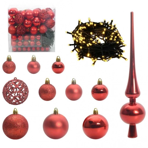 Mākslīgā Saliekamā Ziemassvētku Egle With Leds 240Cm Pvc Vidaxl