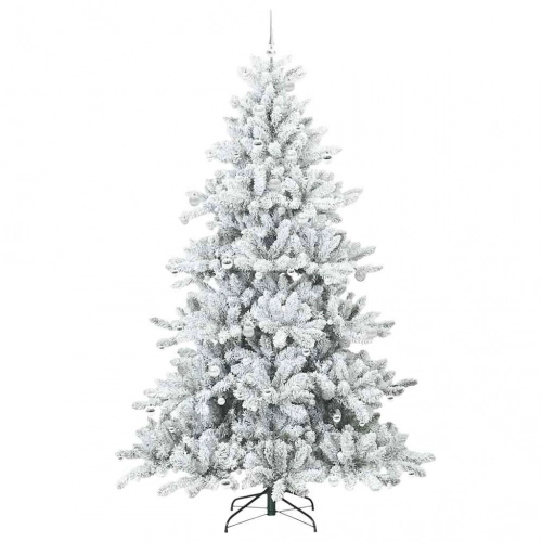 Mākslīgā Saliekamā Ziemassvētku Egle With Leds 240Cm Pvc Vidaxl