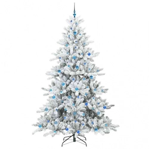 Mākslīgā Saliekamā Ziemassvētku Egle With Leds 240Cm Pvc Vidaxl