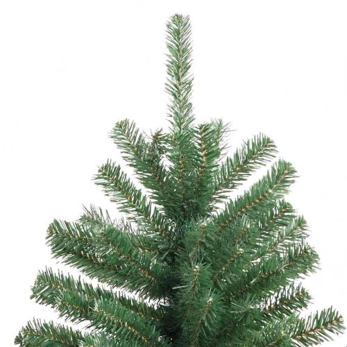Mākslīgā Saliekamā Ziemassvētku Egle Zaļa 120 Cm Pvc Un Metāls Vidaxl