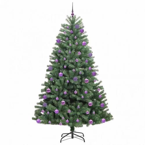 Mākslīgā Saliekamā Ziemassvētku Egle Zaļa 300 Cm Pvc Un Metāls Vidaxl