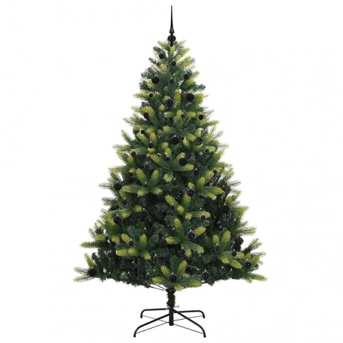 Mākslīgā Salokāmā Ziemassvētku Egle Ar 300 Led Gaismām 240 Cm Vidaxl