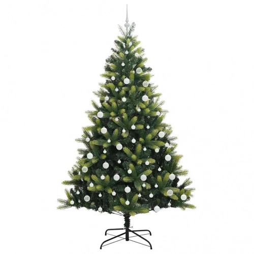 Mākslīgā Svētku Eglīte Ar 300 Led Gaismām Zaļa 210 Cm Pvc Un Pe Vidaxl