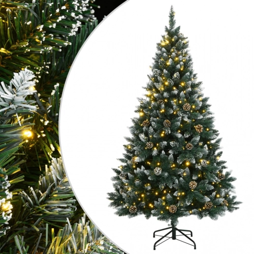 Mākslīgā Ziemassvētku Egle, 150 Cm, 150 Led Vidaxl