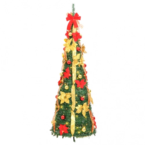 Mākslīgā Ziemassvētku Egle, 150 Led, Zaļa, 180 Cm Vidaxl