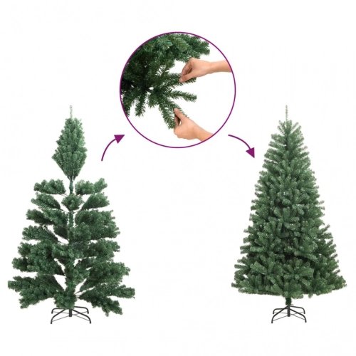 Mākslīgā Ziemassvētku Egle, 210 Cm, 300 Led Vidaxl