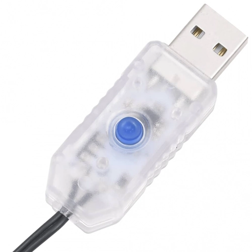 Mākslīgā Ziemassvētku Egle, 210 Cm, 300 Led Vidaxl