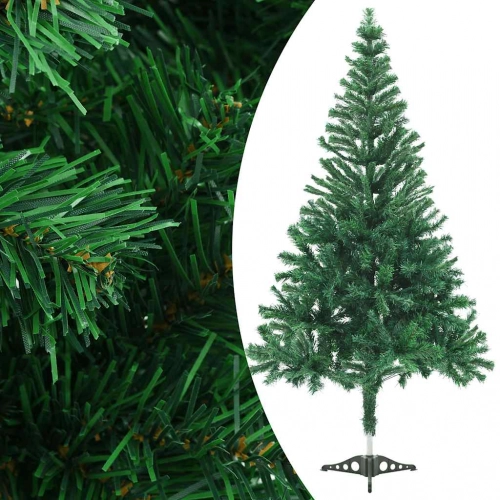Mākslīgā Ziemassvētku Egle Ar Rotājumiem, 120 Cm, 230 Zari Vidaxl