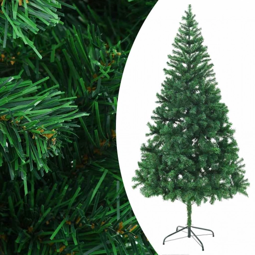 Mākslīgā Ziemassvētku Egle Ar Rotājumiem, 210 Cm, 910 Zari Vidaxl