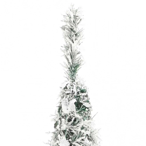 Mākslīgā Ziemassvētku Egle Ar Sniegu, 150 Led, 180 Cm Vidaxl