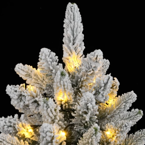 Mākslīgā Ziemassvētku Egle Ar Sniegu, 210 Cm, 300 Led Vidaxl