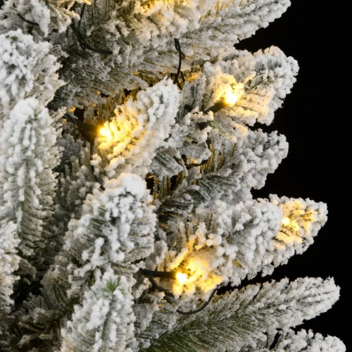 Mākslīgā Ziemassvētku Egle Ar Sniegu, 210 Cm, 300 Led Vidaxl