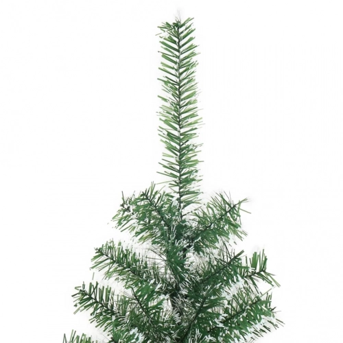Mākslīgā Ziemassvētku Egle Ar Sniegu, Zaļa, 120 Cm Vidaxl