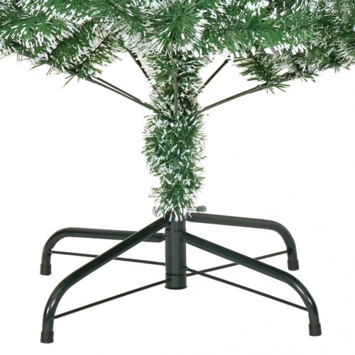 Mākslīgā Ziemassvētku Egle Ar Sniegu, Zaļa, 120 Cm Vidaxl