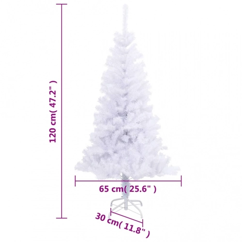Mākslīgā Ziemassvētku Egle Ar Statīvu, 120 Cm, 230 Zari Vidaxl