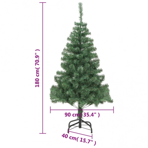 Mākslīgā Ziemassvētku Egle Ar Statīvu, 180 Cm, 564 Zari Vidaxl