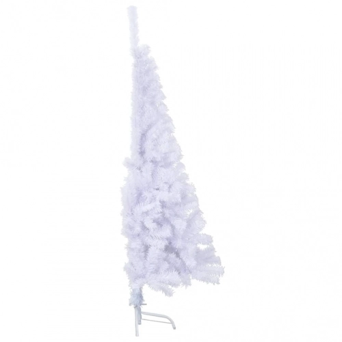 Mākslīgā Ziemassvētku Egle Ar Statīvu, Balta, 120 Cm, Pvc Vidaxl