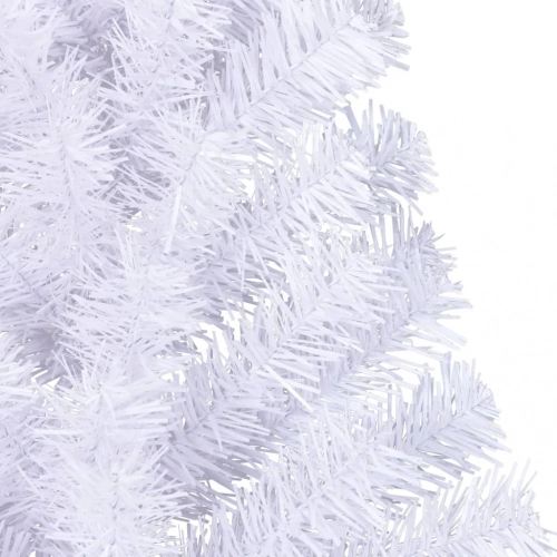 Mākslīgā Ziemassvētku Egle Ar Statīvu, Balta, 120 Cm, Pvc Vidaxl
