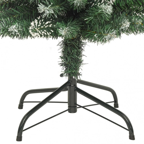 Mākslīgā Ziemassvētku Egle Ar Statīvu, Šaura, 150 Cm, Pvc Vidaxl