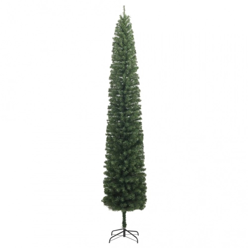 Mākslīgā Ziemassvētku Egle Ar Statīvu, Šaura, 300 Cm, Pvc Vidaxl