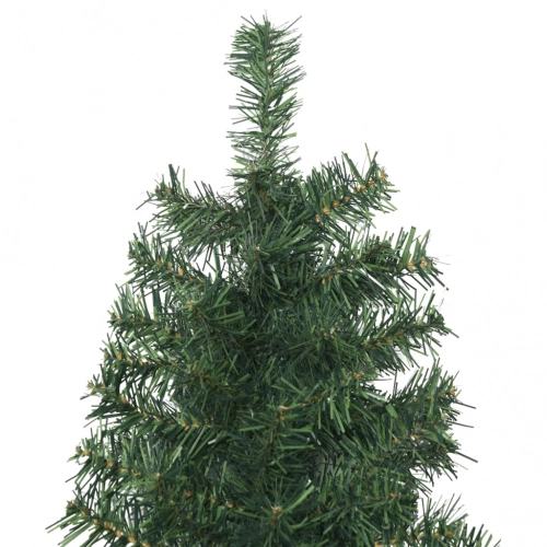 Mākslīgā Ziemassvētku Egle Ar Statīvu, Šaura, 300 Cm, Pvc Vidaxl