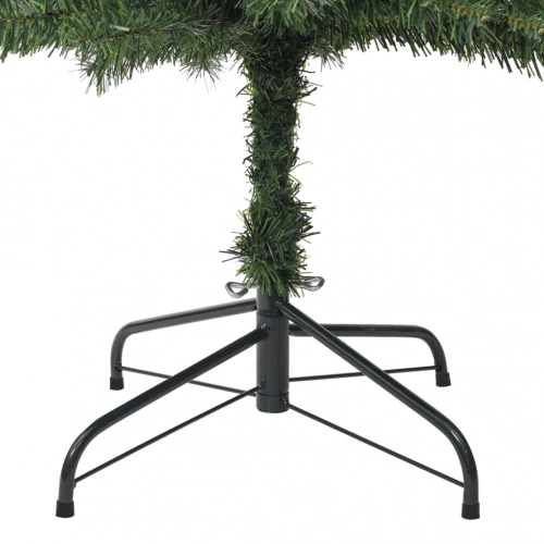 Mākslīgā Ziemassvētku Egle Ar Statīvu, Šaura, 300 Cm, Pvc Vidaxl