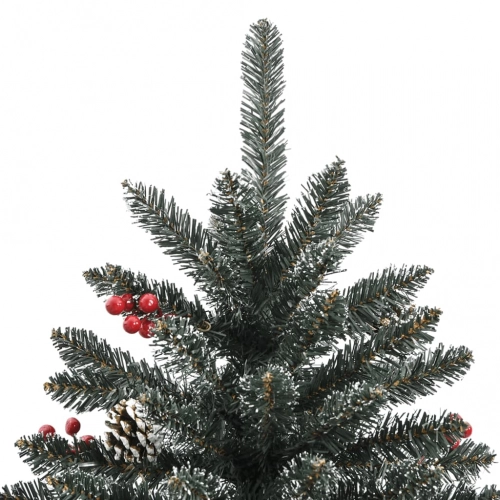 Mākslīgā Ziemassvētku Egle Ar Statīvu, Zaļa, 120 Cm, Pvc Vidaxl