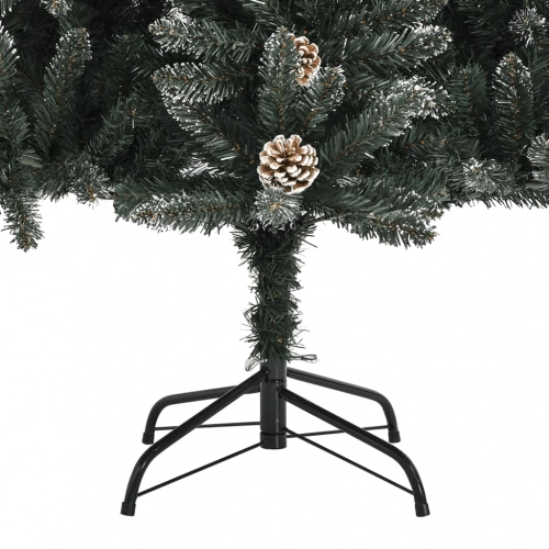 Mākslīgā Ziemassvētku Egle Ar Statīvu, Zaļa, 120 Cm, Pvc Vidaxl