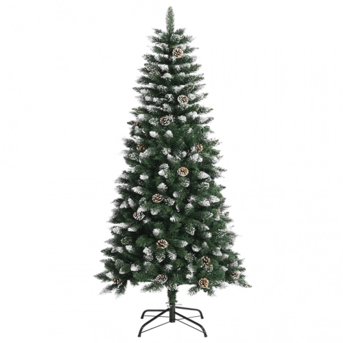 Mākslīgā Ziemassvētku Egle Ar Statīvu, Zaļa, 120 Cm, Pvc Vidaxl