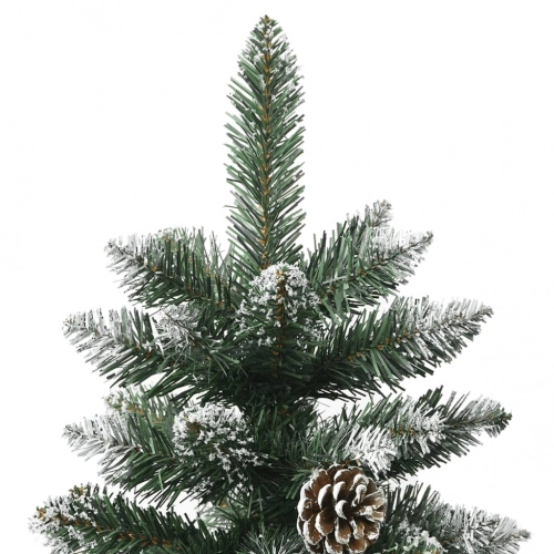 Mākslīgā Ziemassvētku Egle Ar Statīvu, Zaļa, 120 Cm, Pvc Vidaxl