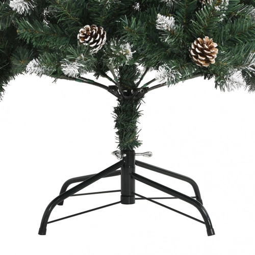 Mākslīgā Ziemassvētku Egle Ar Statīvu, Zaļa, 120 Cm, Pvc Vidaxl