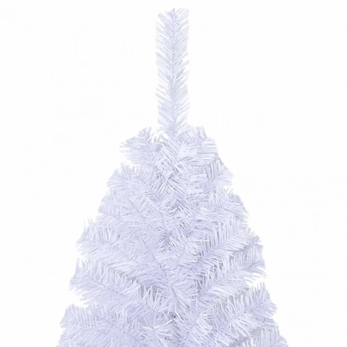 Mākslīgā Ziemassvētku Egle, Biezi Zari, Balta, 120 Cm, Pvc Vidaxl