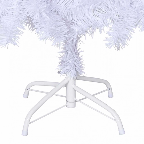 Mākslīgā Ziemassvētku Egle, Biezi Zari, Balta, 120 Cm, Pvc Vidaxl