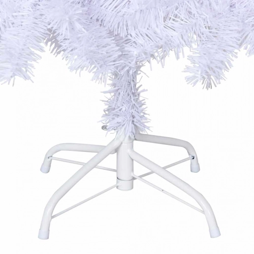 Mākslīgā Ziemassvētku Egle, Biezi Zari, Balta, 150 Cm, Pvc Vidaxl