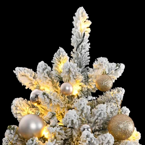 Mākslīgā Ziemassvētku Egle, Bumbiņu Komplekts, 180 Cm, 300 Led Vidaxl
