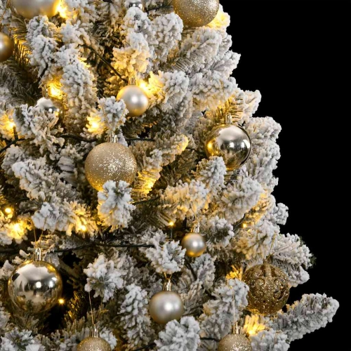 Mākslīgā Ziemassvētku Egle, Bumbiņu Komplekts, 180 Cm, 300 Led Vidaxl