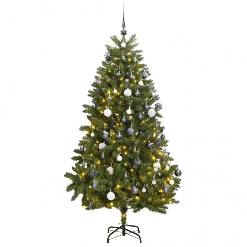 Mākslīgā Ziemassvētku Egle, Bumbiņu Komplekts, 270 Cm, 300 Led Vidaxl