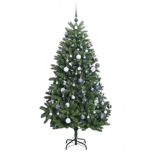 Mākslīgā Ziemassvētku Egle, Bumbiņu Komplekts, 270 Cm, 300 Led Vidaxl